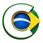Símbolo C com as cores do Brasil